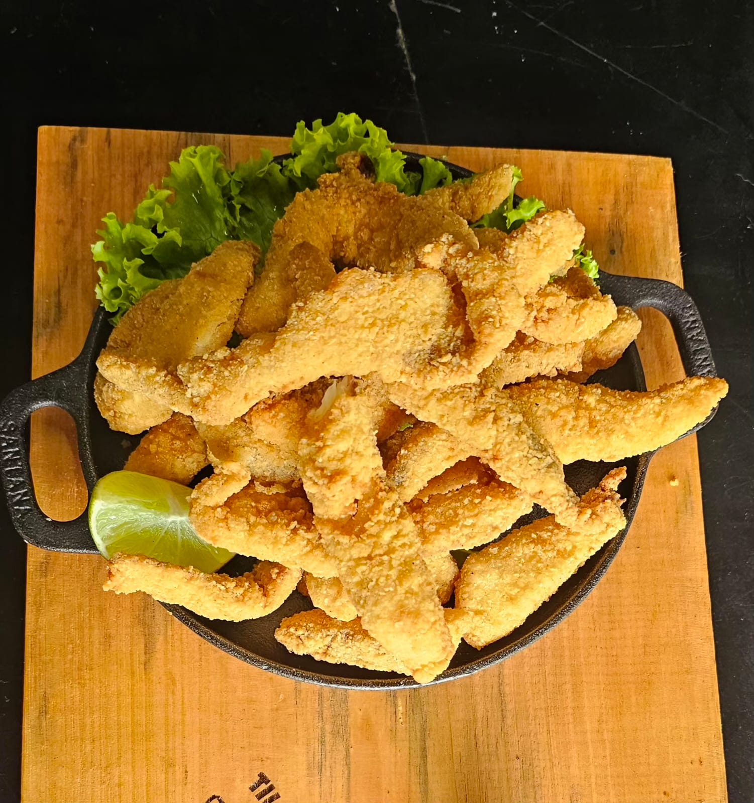 Filé de Tilápia na Farinha Panko